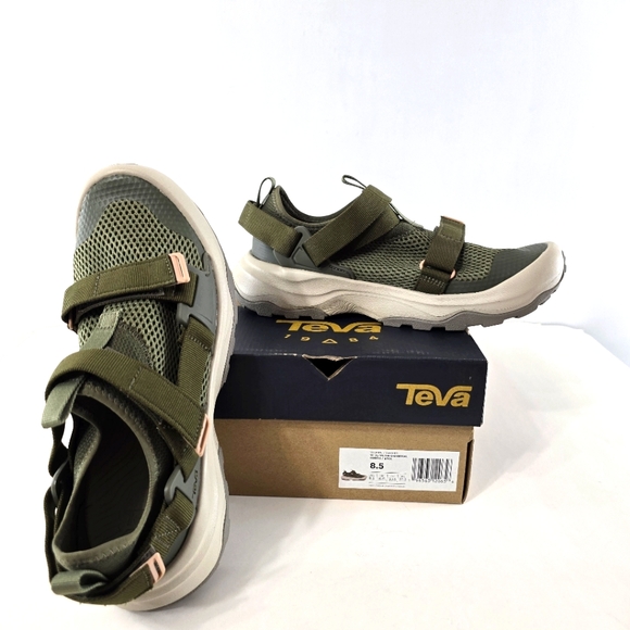 Teva Shoes - Teva Outflow Universal Running Trail Athletic Water Shoes NIB 8.5 Burnt Olive